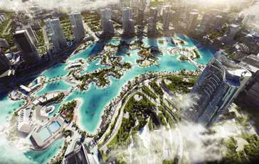 Alamein Downtown Lagoons photograph 3