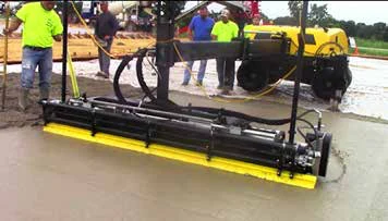 Laser Concrete application