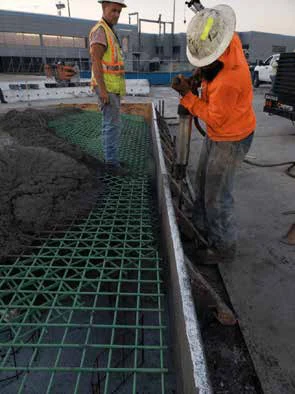 Side Paving application