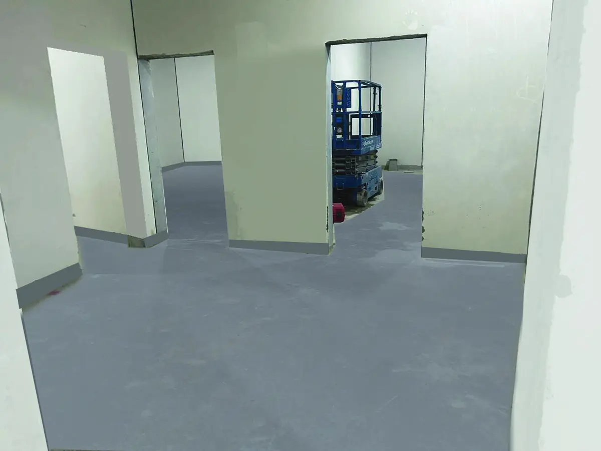 King Khalid International Airport (KKIA) Expansion T3 & T4 — Flooring site works